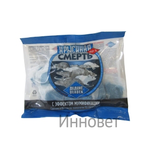 Яд-приманка для уничтожения мышей и крыс «Крысиная смерть»