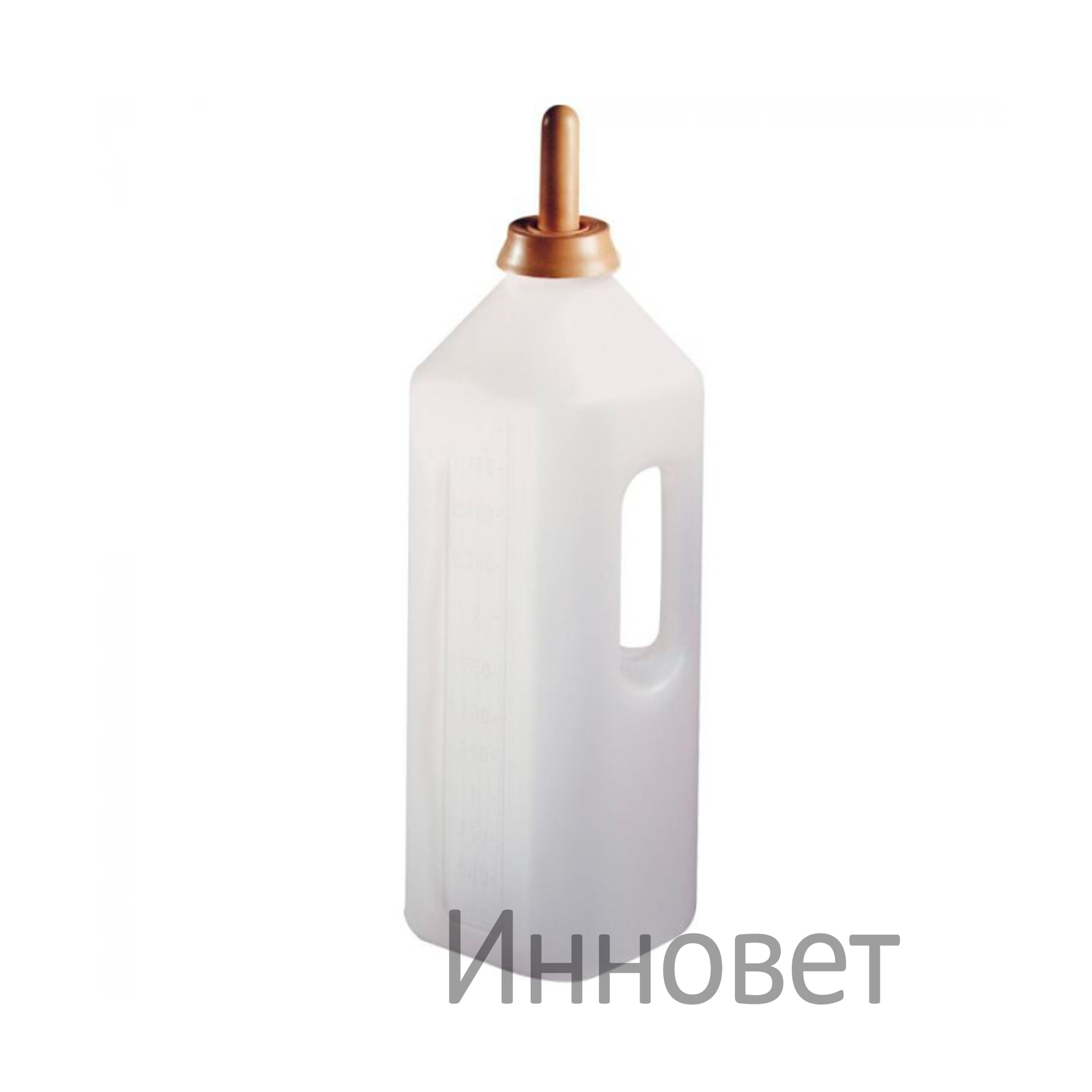 Бутылка для выпойки телят с ручкой 2 л
