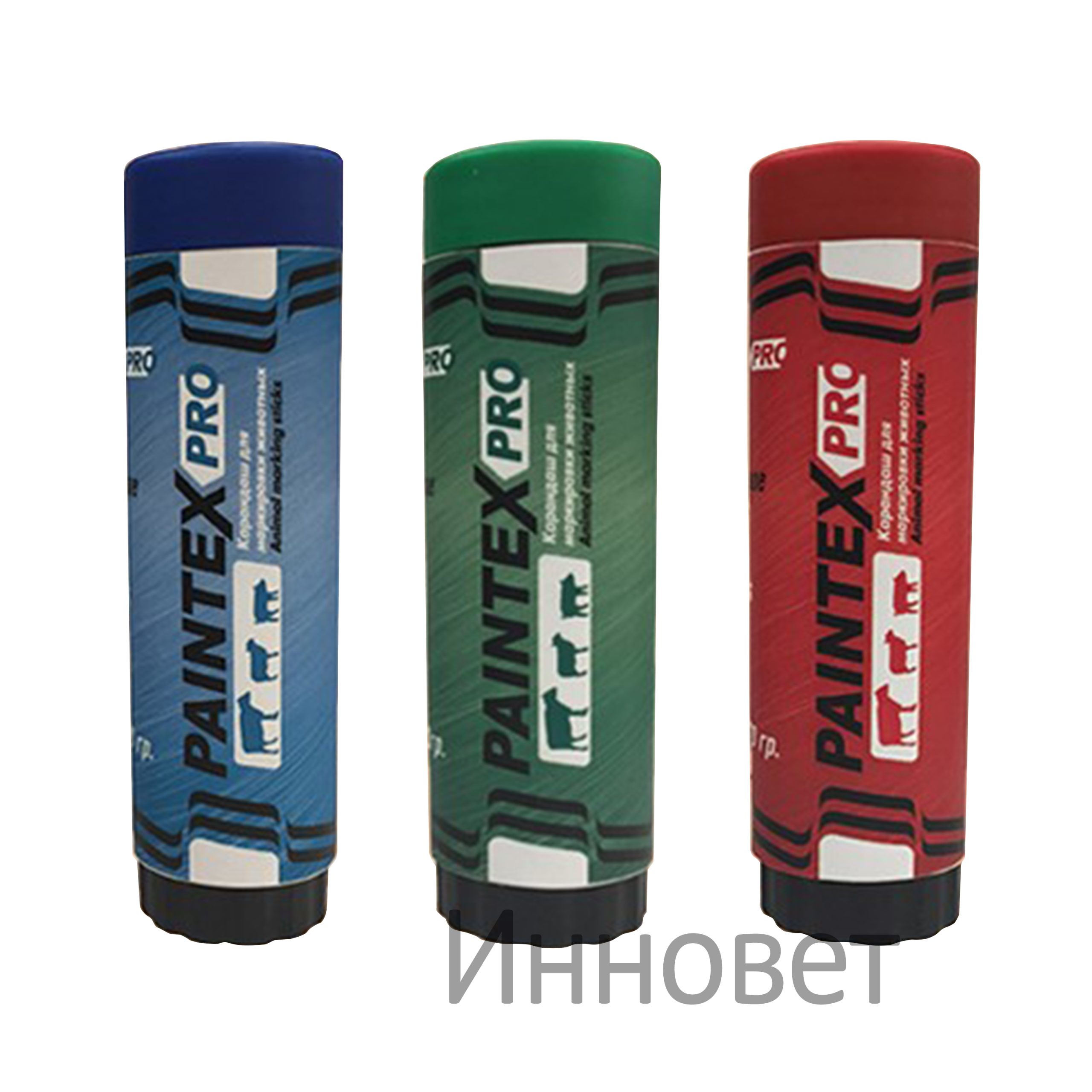 Маркер для маркировки PAINTEXPro зеленый, красный, синий