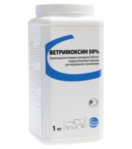 Ветримоксин 50 %, порошок для орального применения