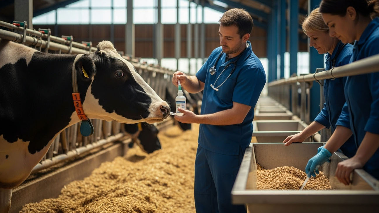 Симптомы и лечение кетоза у коров