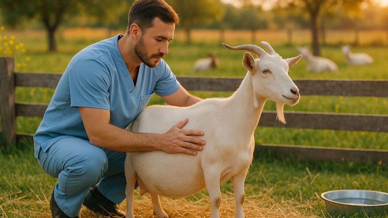 Профилактика задержания последа у козы